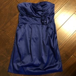 Strapless Formal Dress